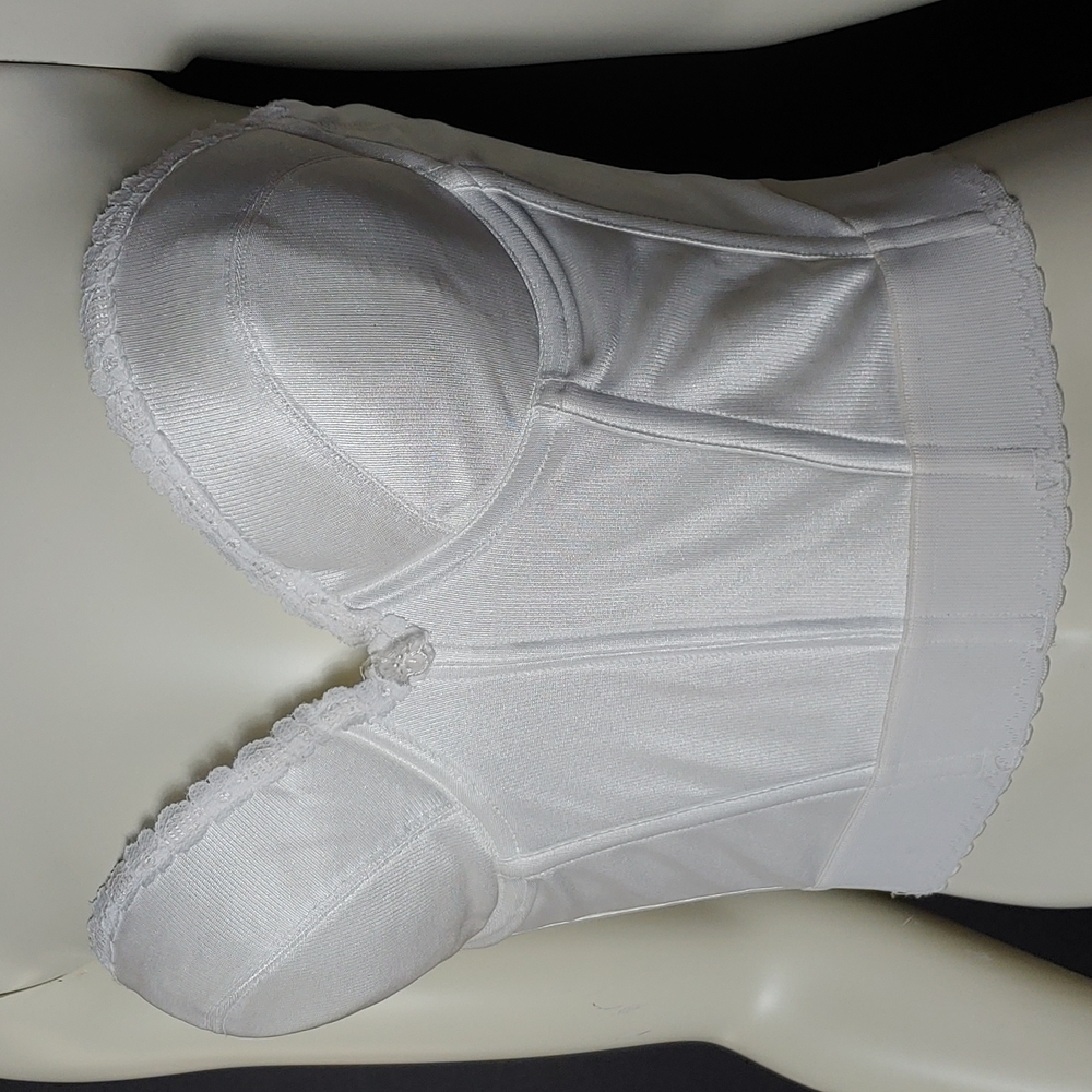 Exclusively Yours by SUBTRACT White Corset Bra 38B